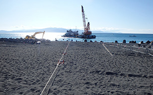 2020 年 富士海岸、浜田港、海象計メンテナンス（混合ガス潜水）