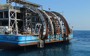 2021 年 台湾澎湖島、海象計メンテナンス（混合ガス潜水）